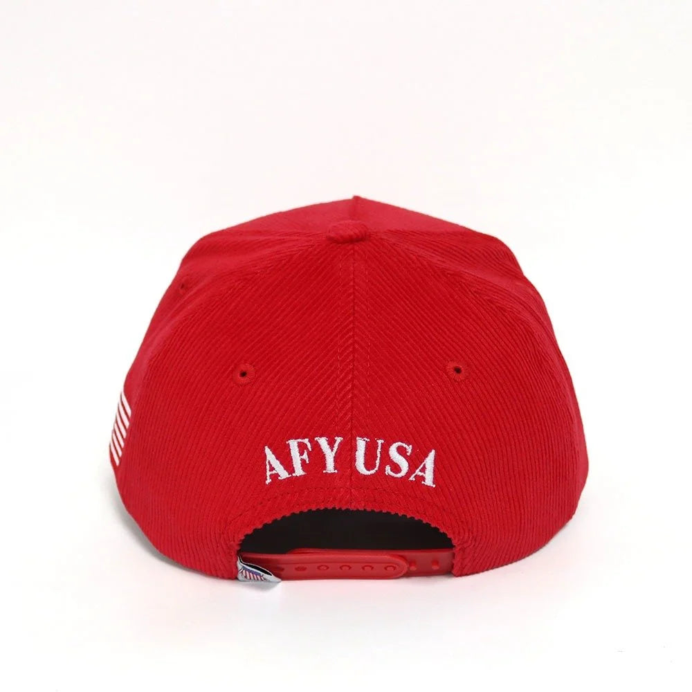 AFY HAT RED (Corduroy)