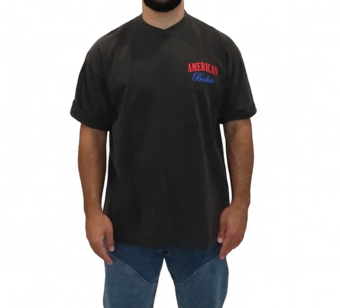 AMERICAN BADASS ( vintage black)