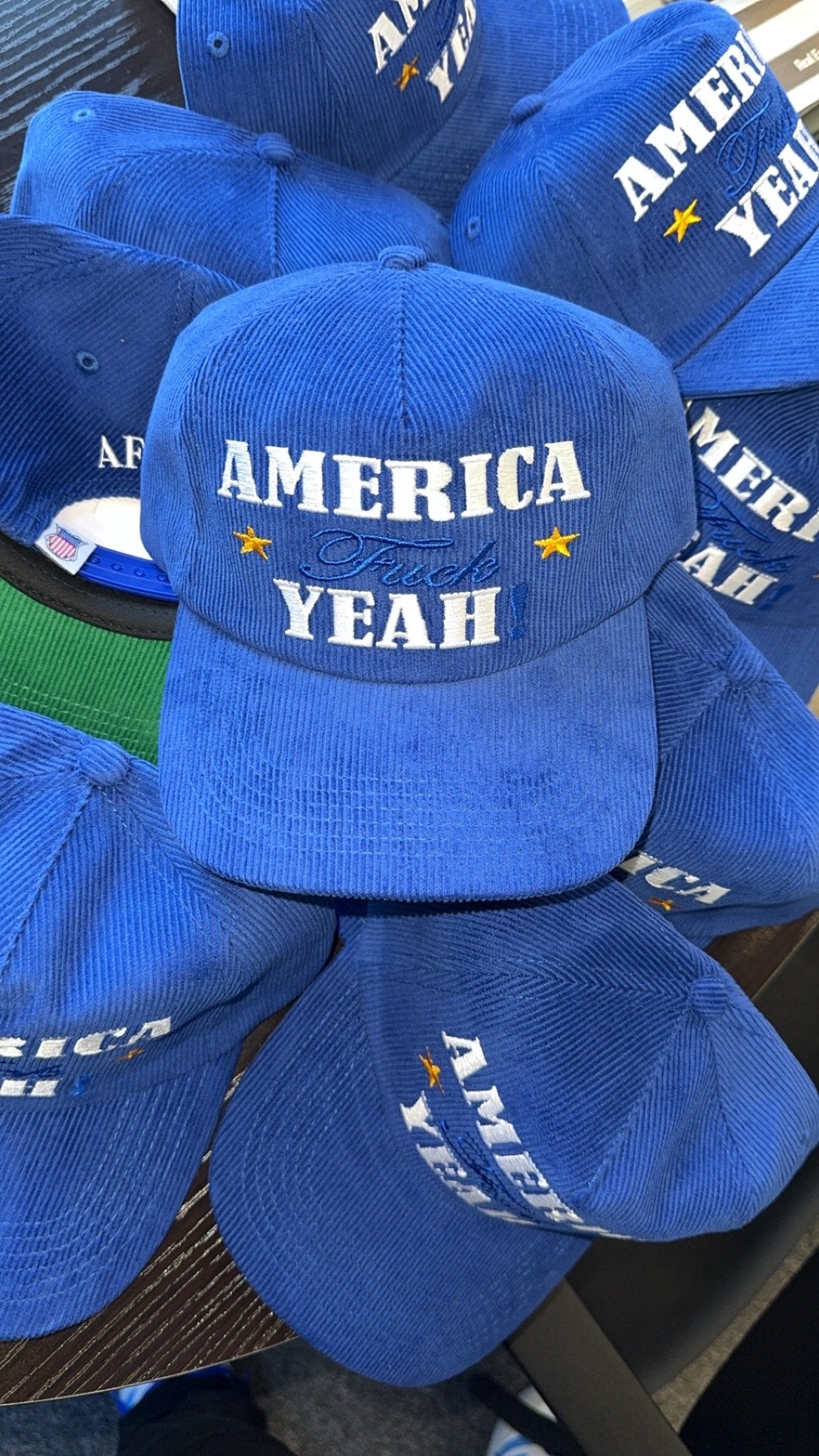 AFY HAT (Corduroy Blue)