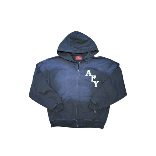 AFY Classic Logo (zip up) Blue